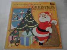 30 Favorite Songs Of Christmas With Chimes And Chorus VINYL LP ALBUM  DISNEYLAND picture