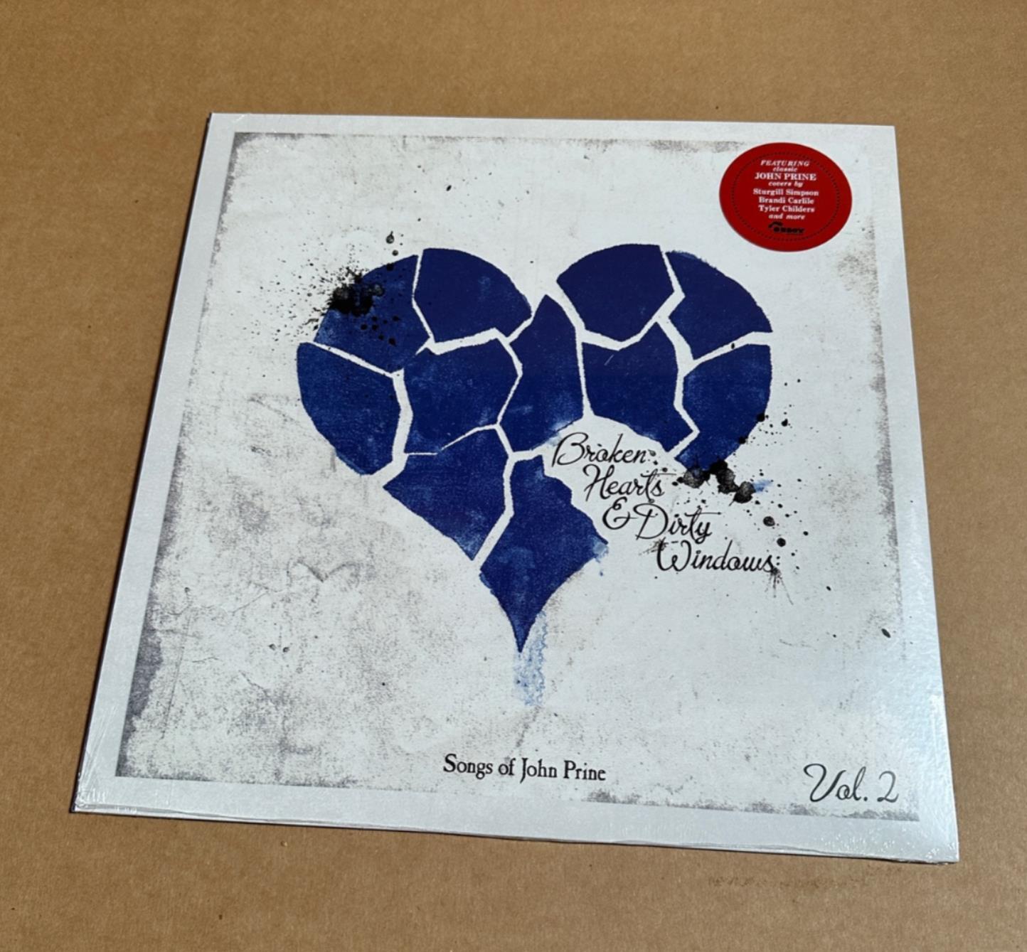 Broken Hearts & Dirty Windows: Songs of John Prine Vol 2 Vinyl Record