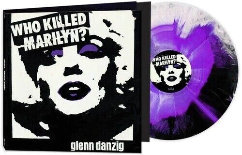 GLENN DANZIG - WHO KILLED MARILYN?  Exclusive WHITE PURPLE & BLACK HAZE VINYL LP