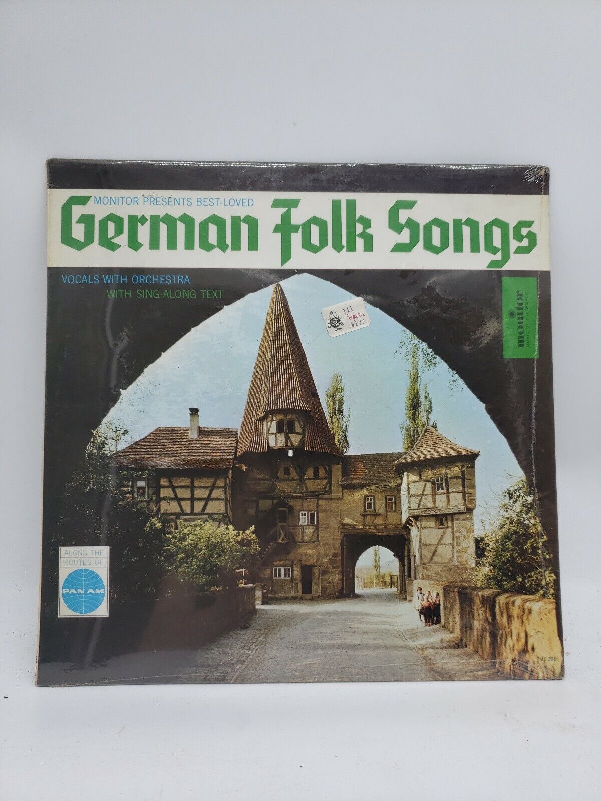 Vintage GERMAN FOLK SONGS Vinyl Record LP Album Sealed/New JJ4B