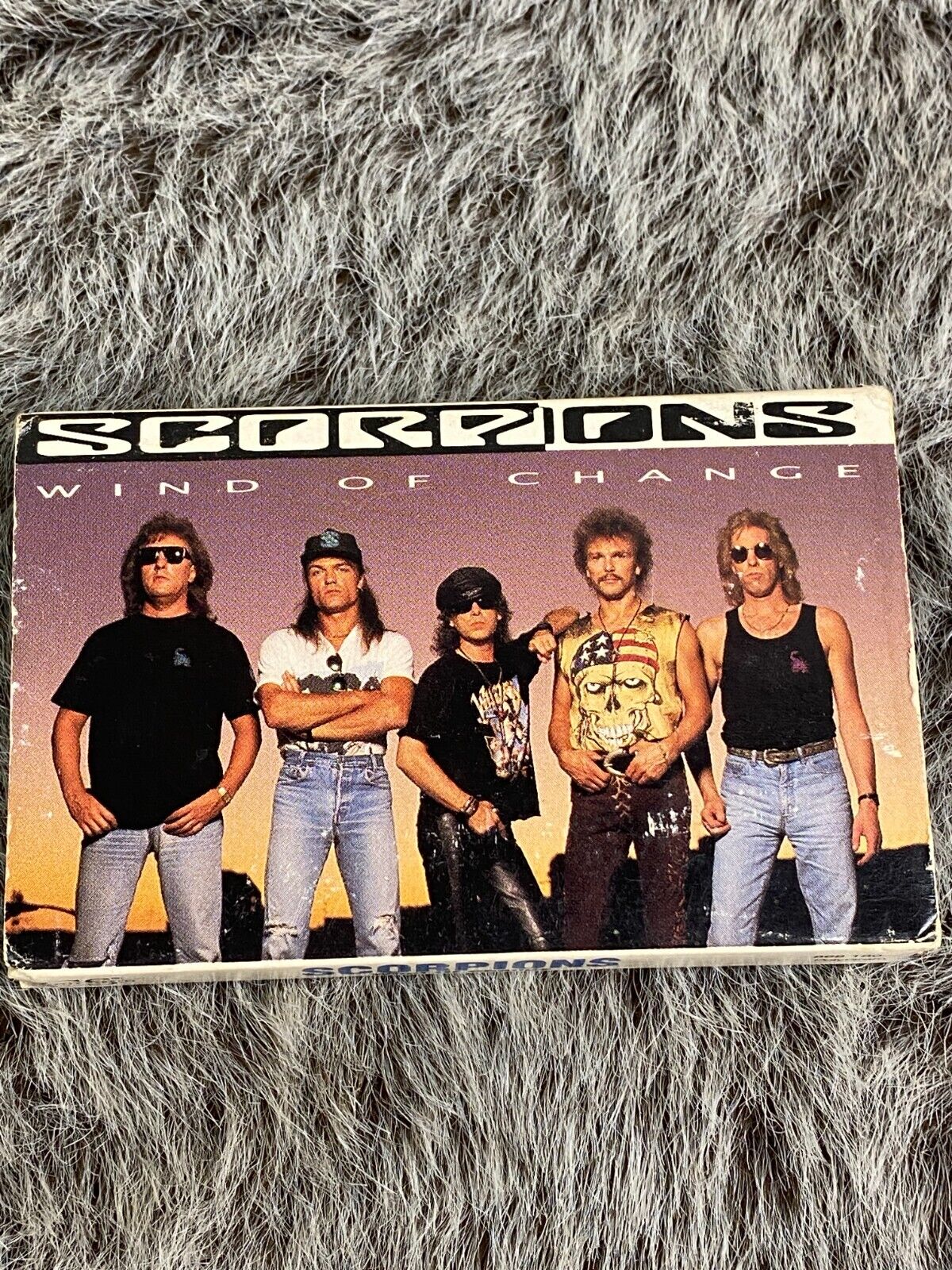 Vintage Scorpions Wind of Change Cassette Tape 1991