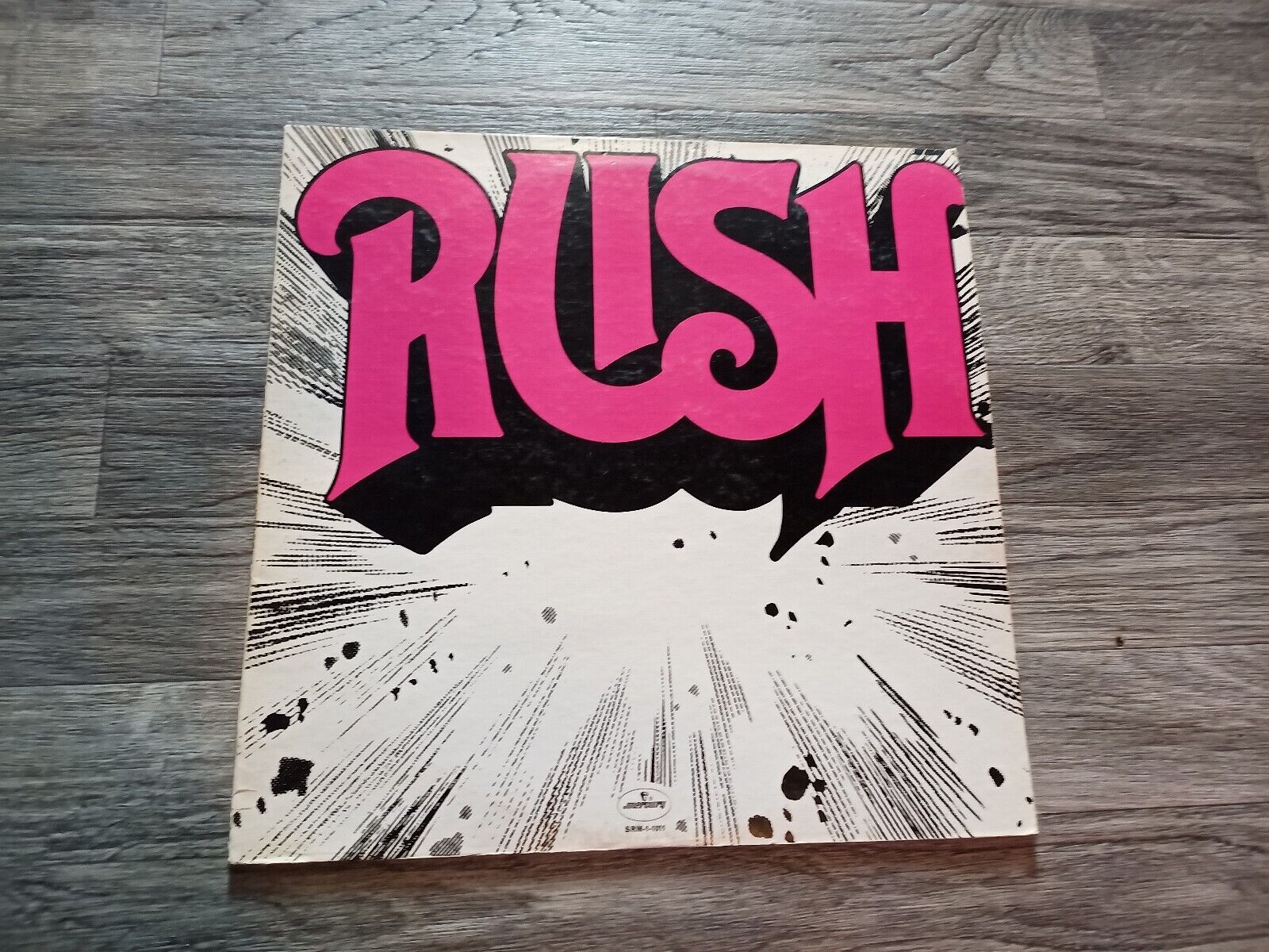 RUSH Rush Self Titled Vinyl Record LP VG+/VG+ SRM 1 1011