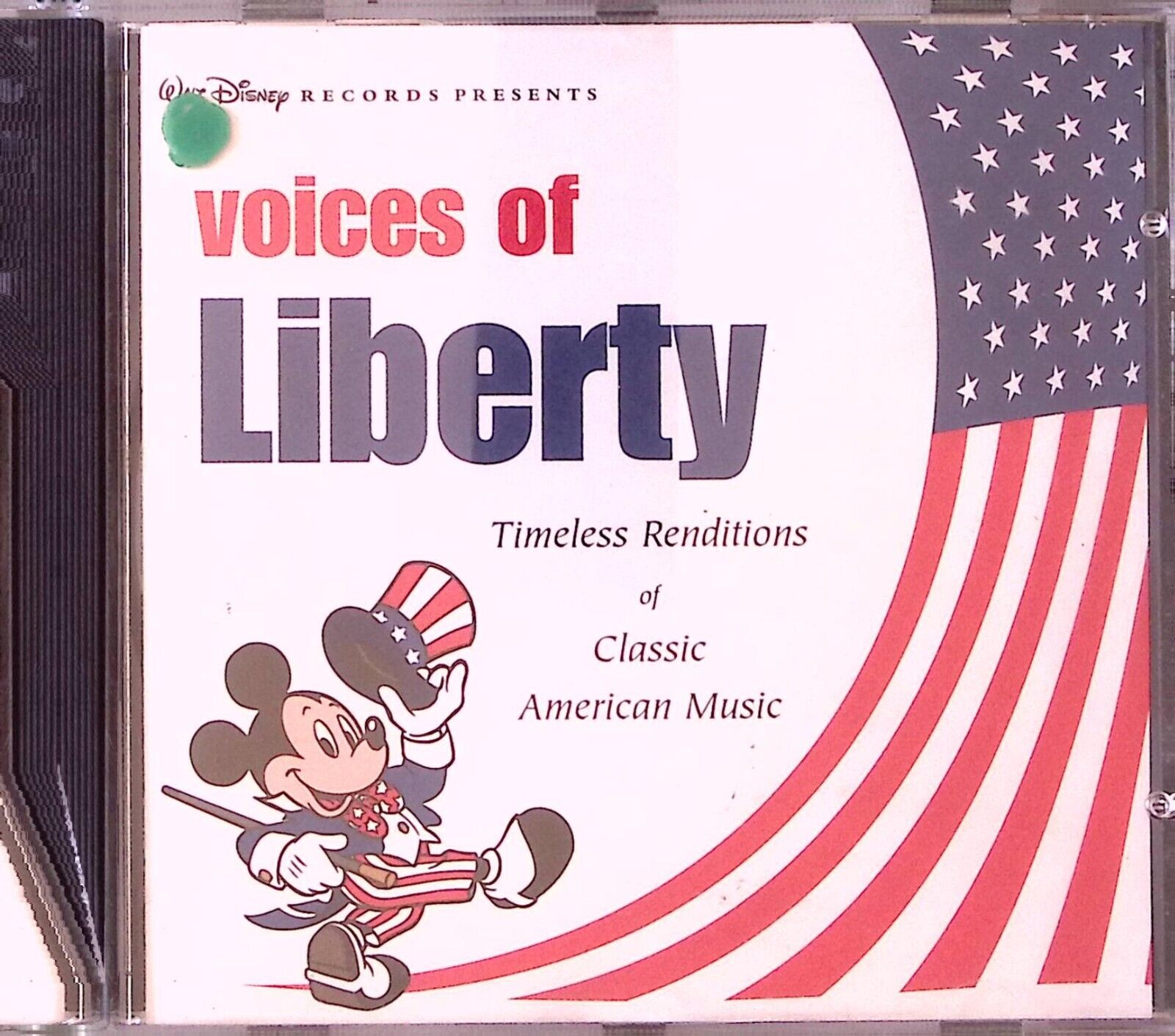 WALT DISNEY RECORDS PRESENTS VOICES OF LIBERTY CLASSIC AMERICAN MUSIC CD 2529