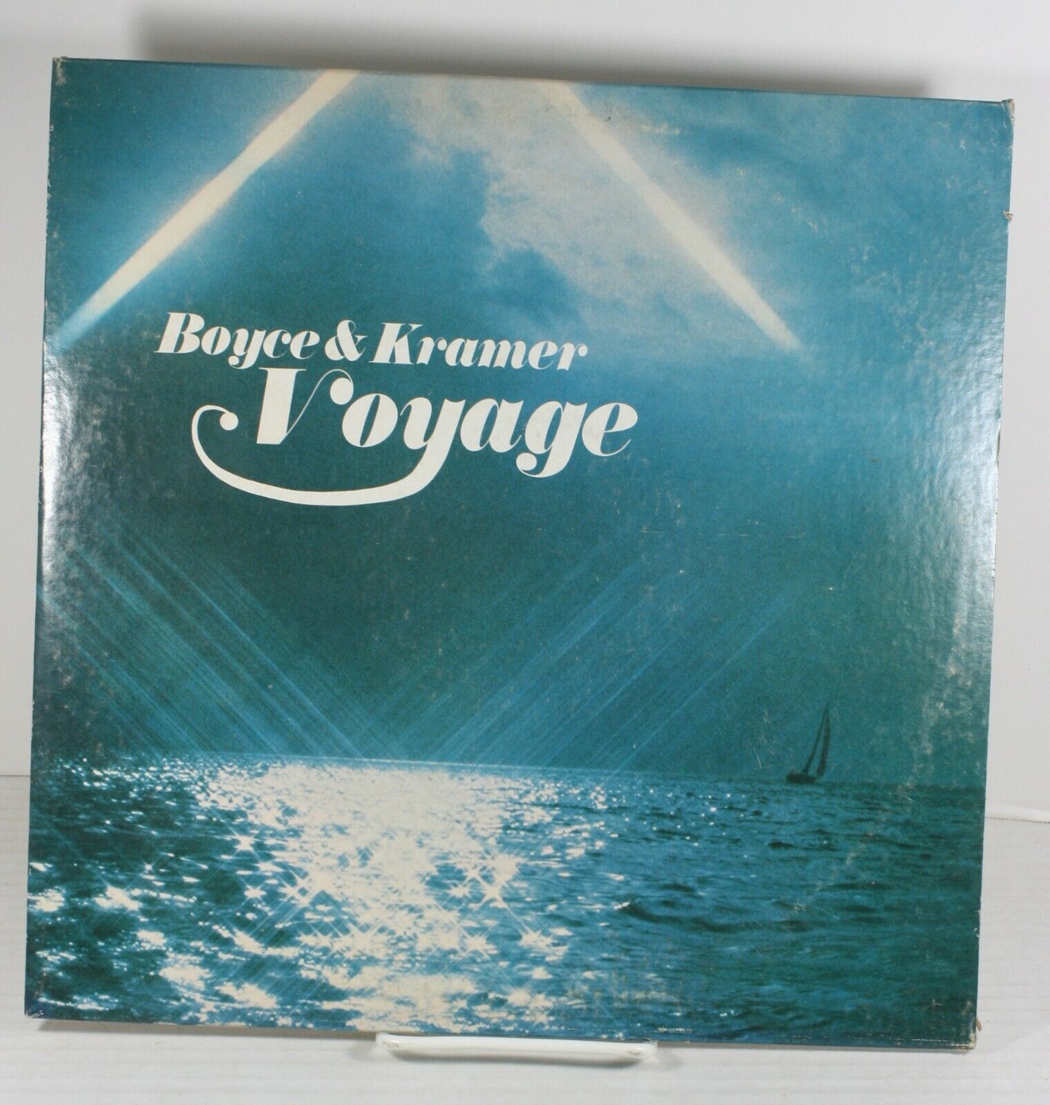 Boyce and Kramer Voyage LP Record 1978 Country Rock Frog Records SIGNED BY BOTH