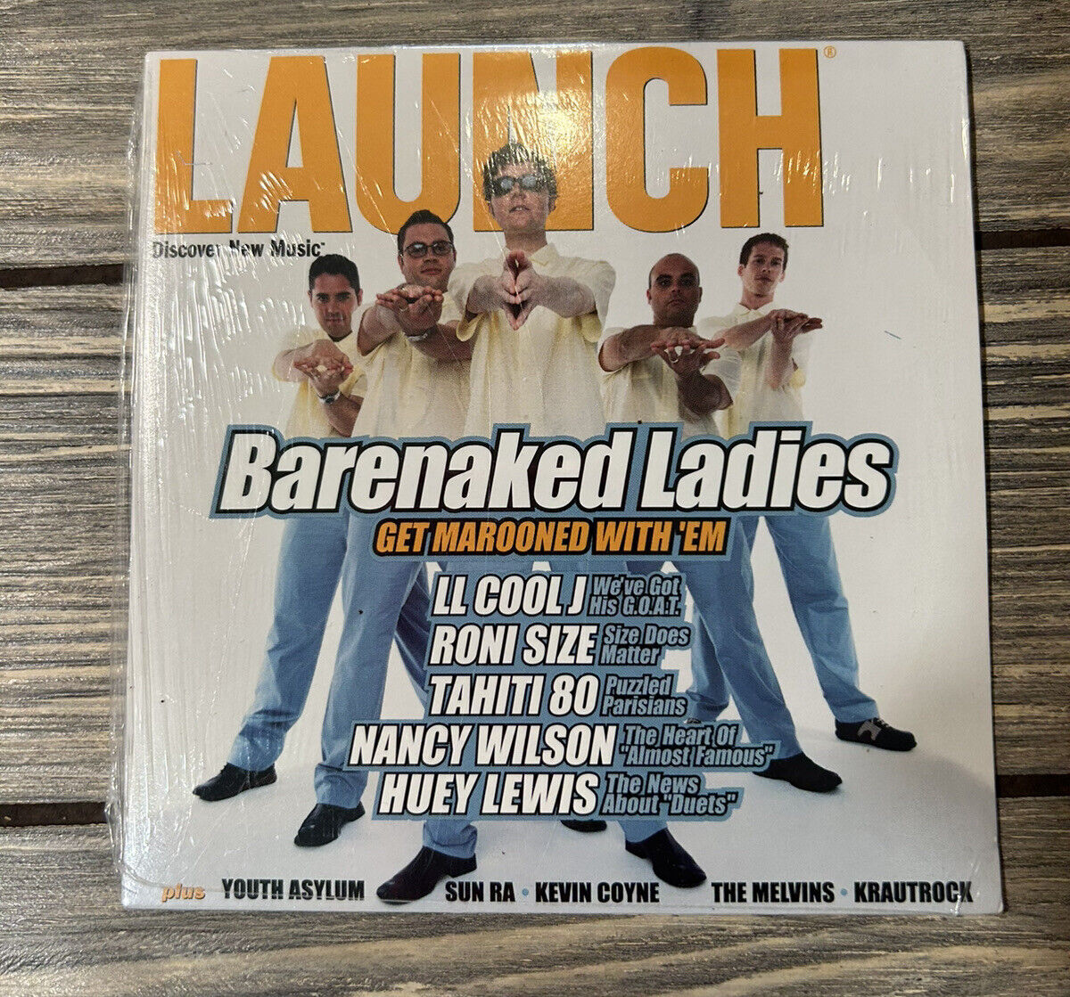 Vintage 2000 Launch CD Barenaked Ladies Get Marooned with Em PC Disc