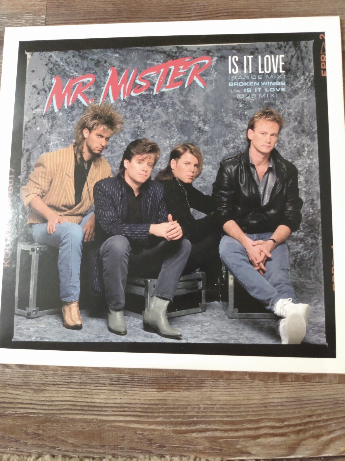 Vintage Mr. Mister Is It Love Vinyl 1985