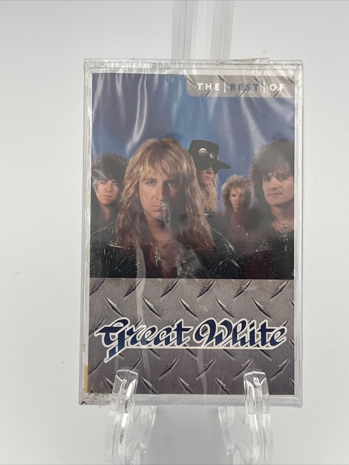 Vintage Great White - The Best Of Great White Cassette SEALED Glamour Rock Music