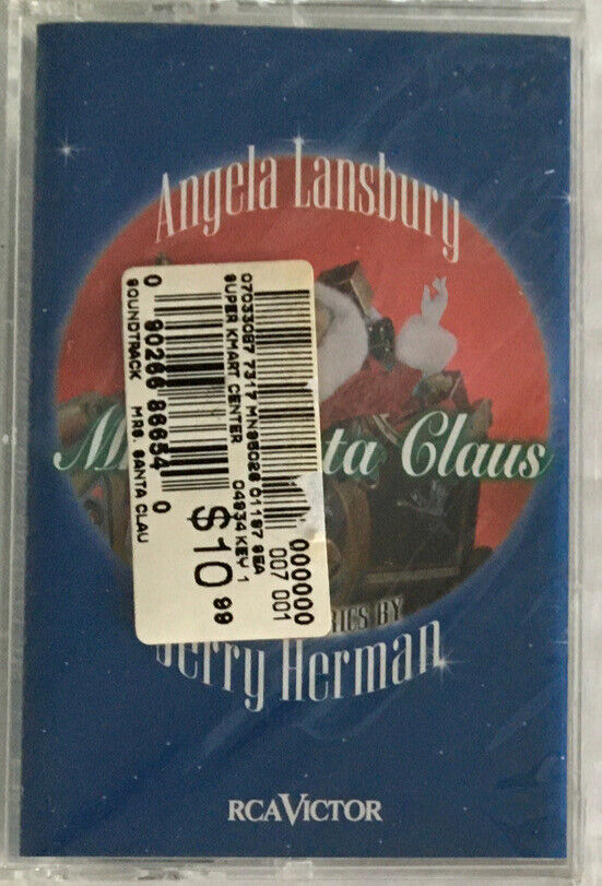 Angela Lansbury is Mrs. Santa Claus Movie Soundtrack Vintage Cassette Sealed