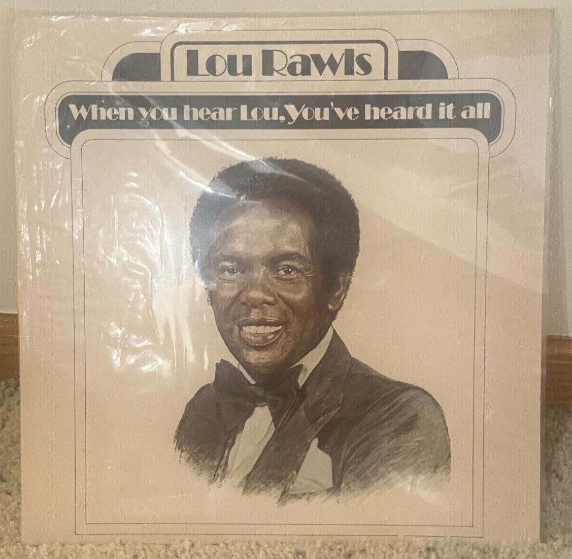 LOU RAWLS LP - When You Hear Lou, You've Heard It All 1977 Philadelphia
