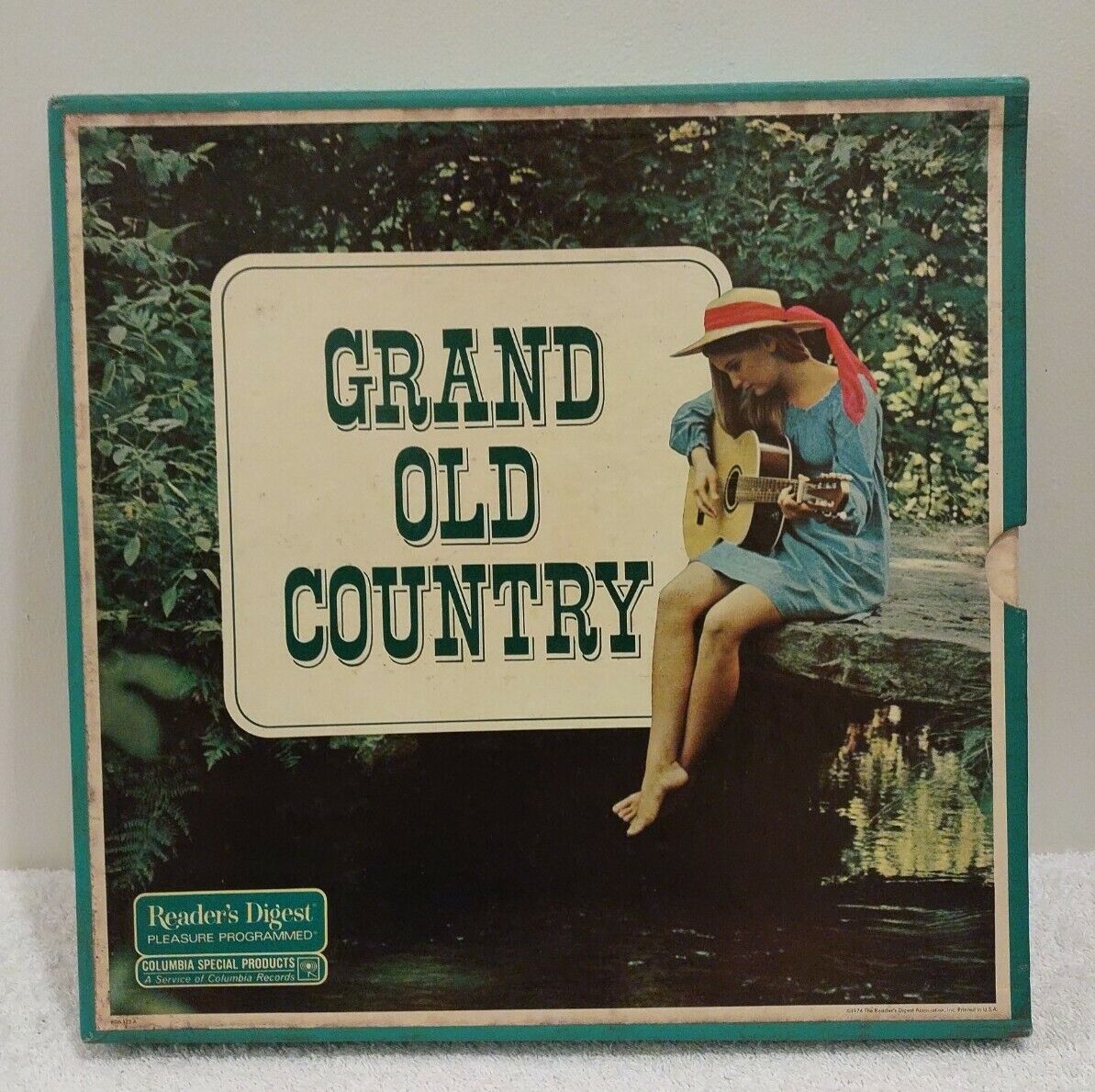 Vintage Grand Old Country 8 LP Boxed Record Set Readers Digest 