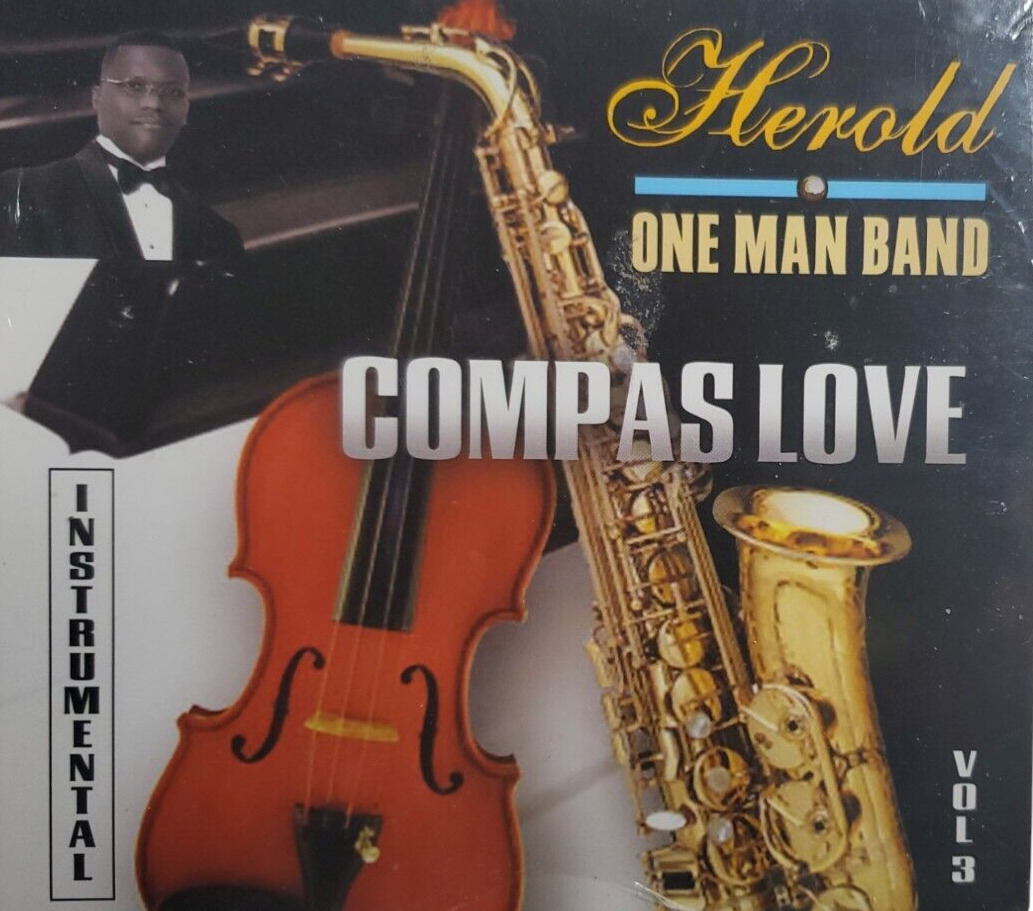 Herold One Man Band (Compas Love Instrumental - Vol.3)  Haitian CD