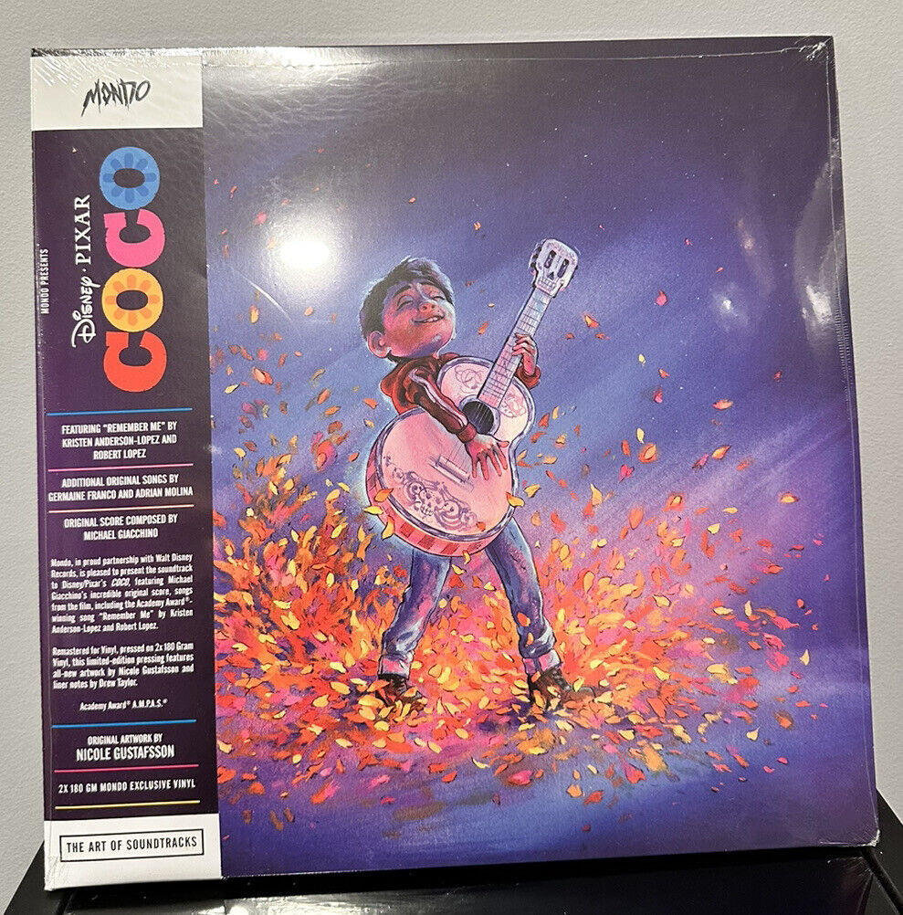 Mondo Disney COCO Original Motion Picture Soundtrack 2 LP Vinyl In Hand 