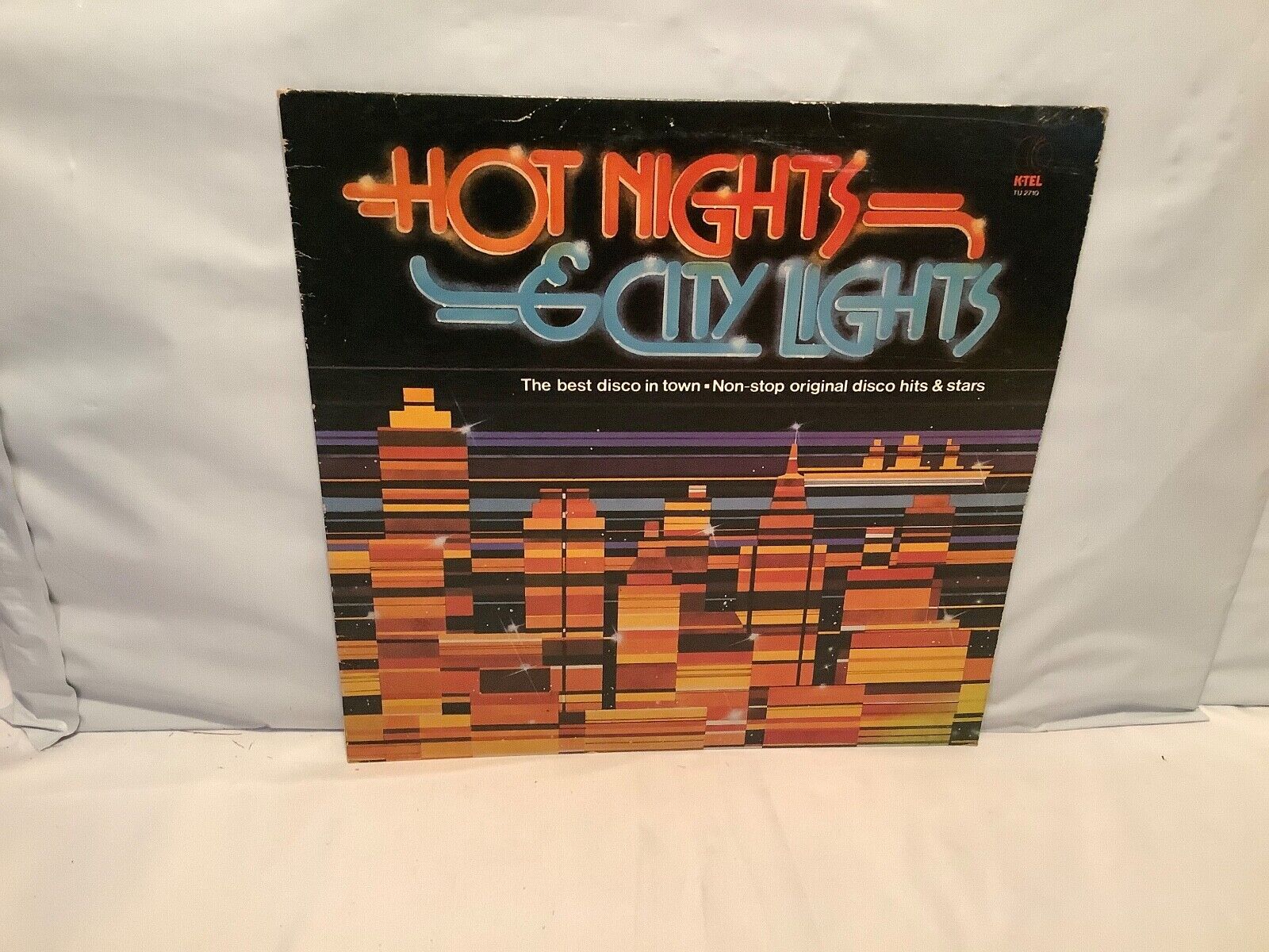 VINTAGE Various-Hot Nights & City Lights K-Tel TU-2710 DISCO 70\'s VERY GOOD PLUS