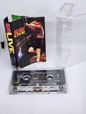 Vintage AC/DC LIVE Cassette Tape 1992  Hard Rock picture