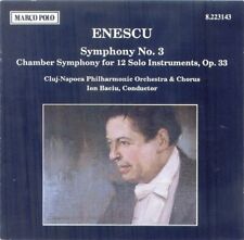 Enesco: Symphony no 3, Chamber Symphony / Ion Baciu (CD, Marco Polo) V.G + picture