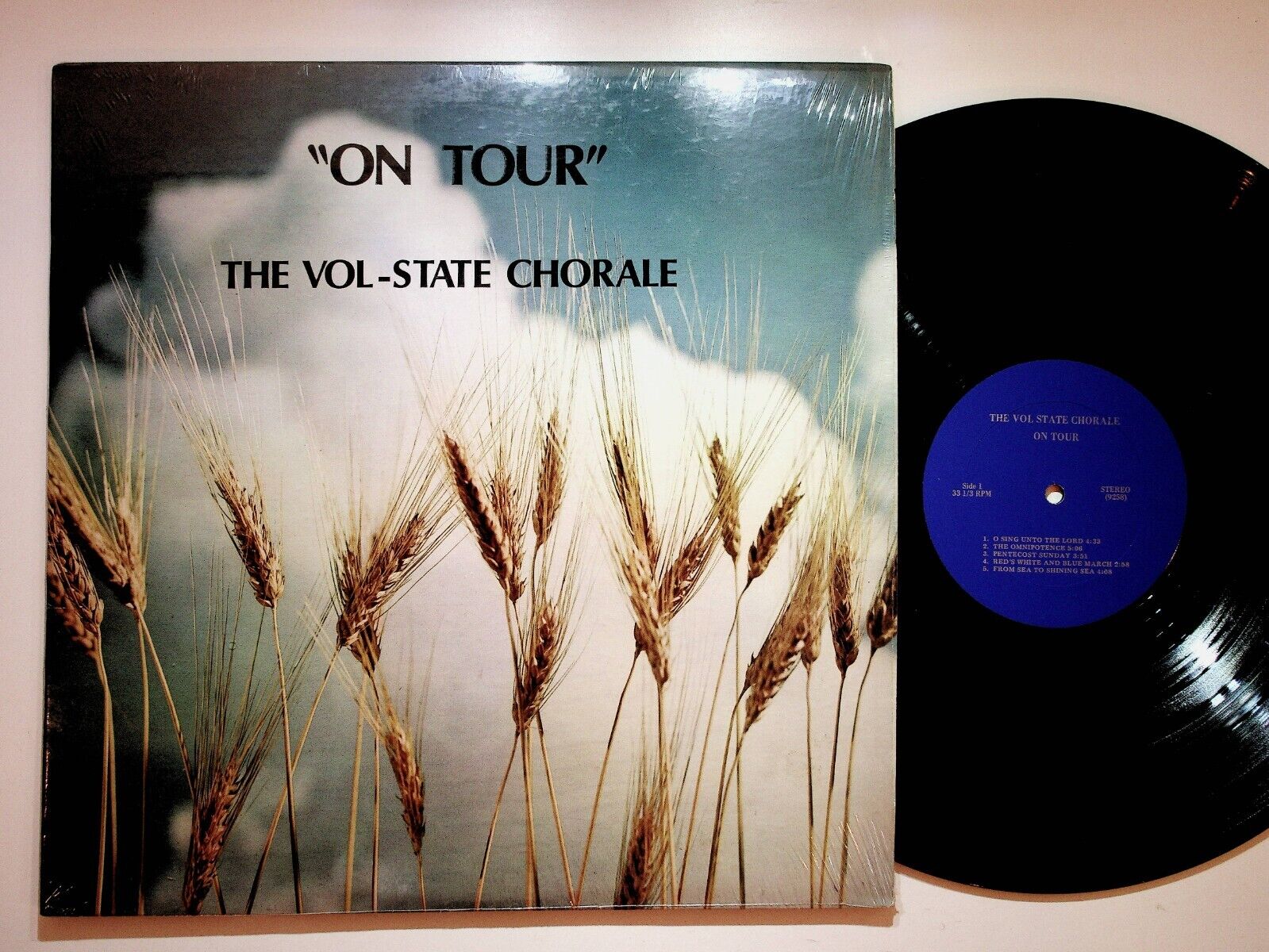 1970 Tennessee Vol State Chorale On Tour Gospel Christian Vinyl LP Record VG+