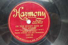 Frank Auburn & Orch. - HARMONY 1157-H - On the Sunny Side of the Street picture