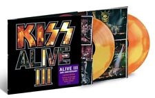 Kiss Alive III Anniversary Exclusive Yellow & Orange Vinyl 2LP /2500 picture