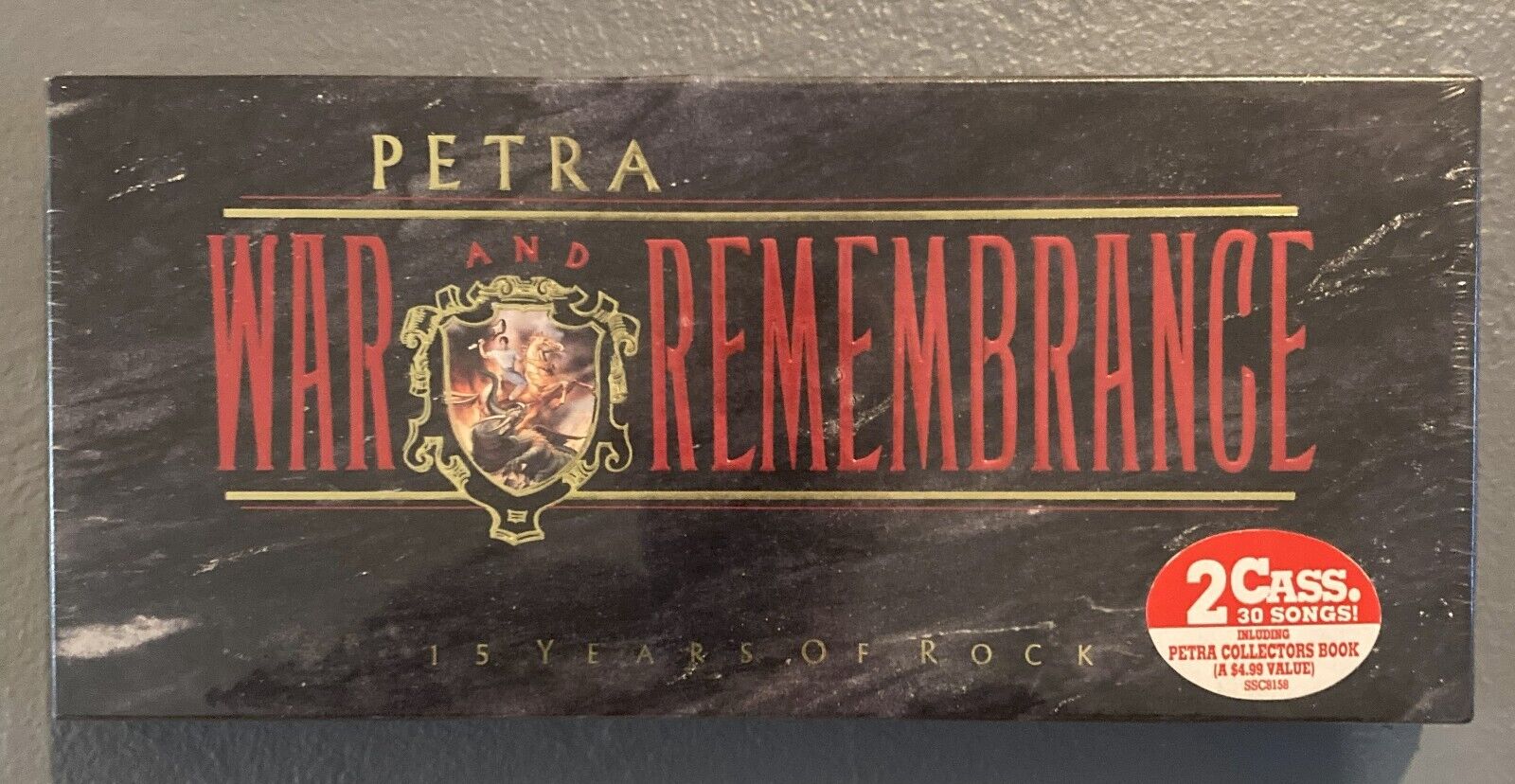 Vtg Petra War And Remembrance Cassette Tapes SEALED BOX SET