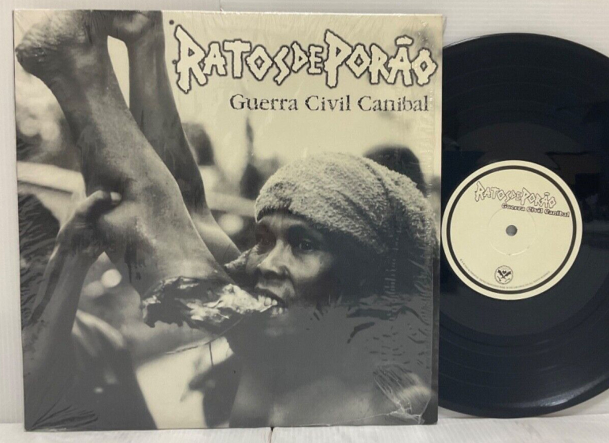 Ratos De Porão – Guerra Civil Canibal 10'' 2001 US ORIG Alternative Tentacles LP