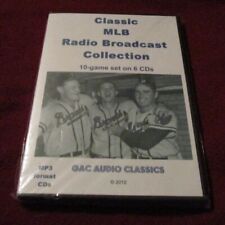 Classic MLB Radio Broadcast Collection NEW 10 Game set on 6 CDs 1948-1964 picture