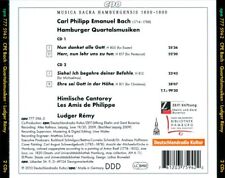C.P.E. BACH: HAMBURGER QUARTALSMUSIKEN NEW CD picture