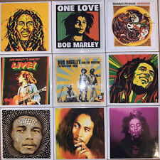 DIY 9 Handmade Coasters Album Cover BOB MARLEY WAILERS Confrontation Trenchtown picture
