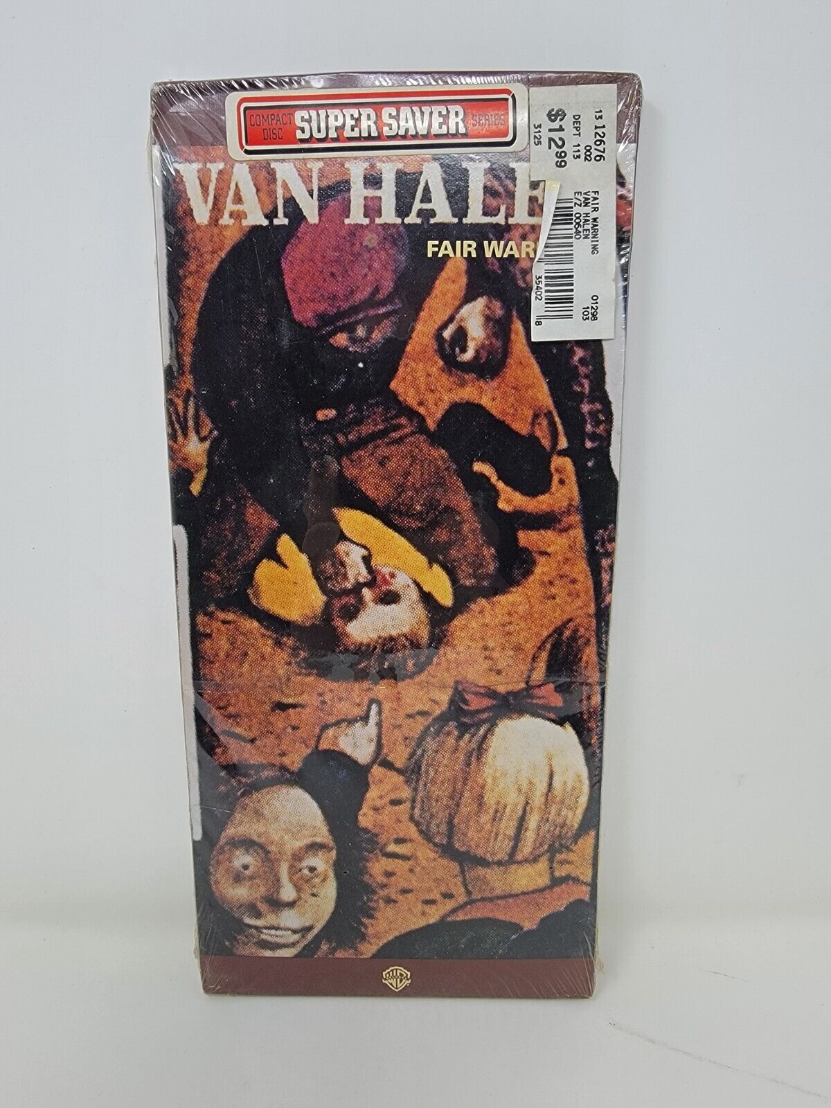 Vintage Van Halen Fair Warning CD Long Box NEW SEALED
