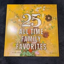 Various Artists -  25 All Time Family Favorites, Vintage Vinyl LP 33 Album 1960s picture