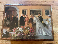 VINTAGE REUGE SWISS MUSIC BOX #5370 SWITZERLAND MOVEMENT THE WEDDING MARCH picture
