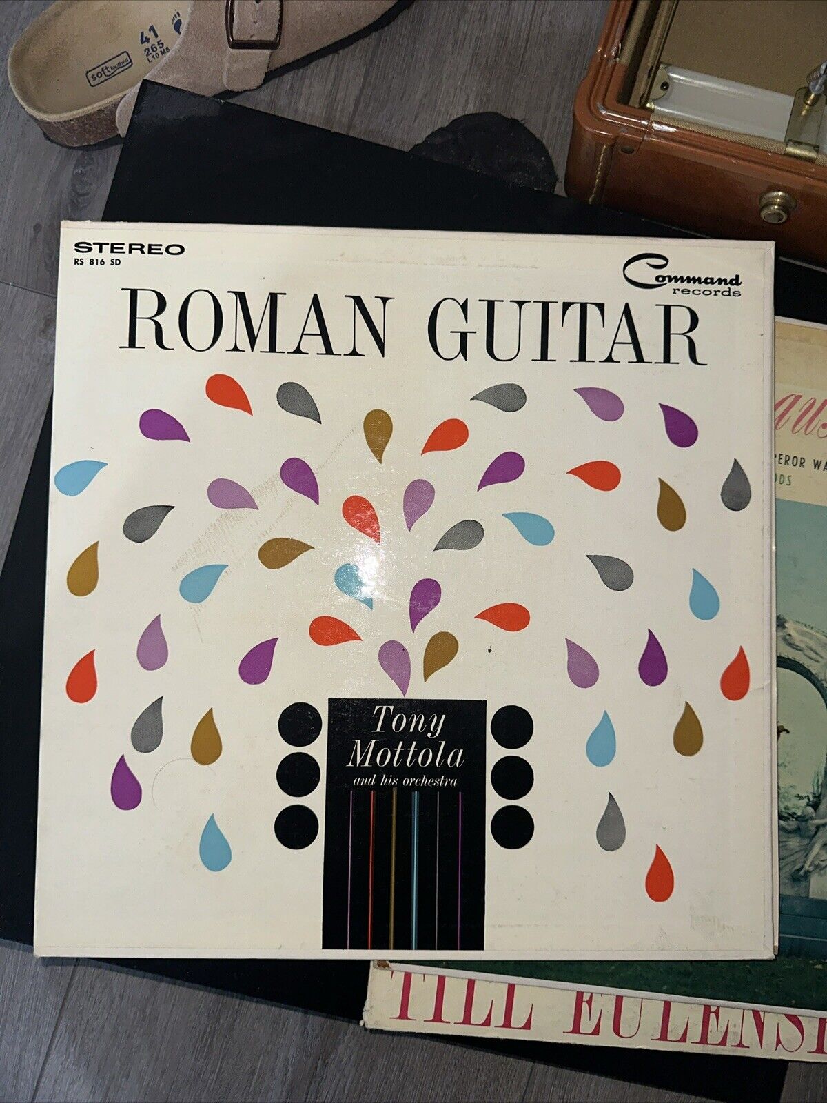 TONY MOTTOLA – ROMAN GUITAR – COMMAND RS-816 - 12 INCH 33 RPM STEREO LP ALBUM