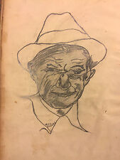 Antique Ledger & Lyrics and Poems w/ Will Rogers and other Sketches Early 1900s picture