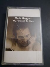 MERLE HAGGARD My Farewell To Elvis MCA Cassette Tape VTG 1977 picture