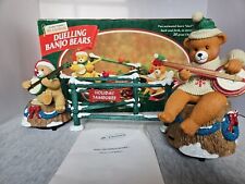 Mr Christmas Duelling Banjo Bears Musical Animated Working Perfectly 20 Songs picture