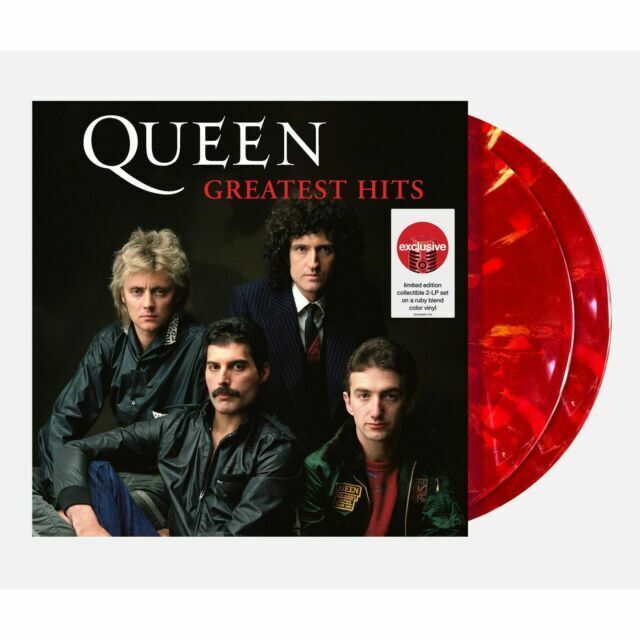 Queen - Greatest Hits (2 LP) Exclusive Collectors 2-LP set Ruby Color Vinyl NEW