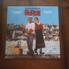 Popeye Original Movie Soundtrack LP Vinyl 1980 SW 36880 Robin Williams Promo picture