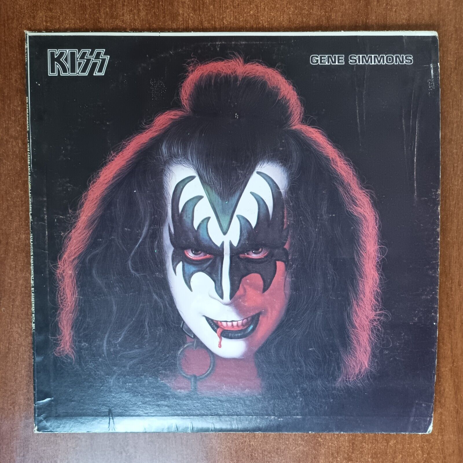 Kiss - Gene Simmons [1978] Vinyl LP Classic Rock Casablanca Rare Version