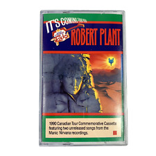 Robert Plant It's Coming For You Molson Canadian Rocks Tour 1990 Cassette Tape picture