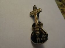 Hard Rock Cafe Pin All Access Black Cutaway Gibson Guitar Online picture