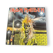 Vintage 1980 Iron Maiden first album vinyl record picture