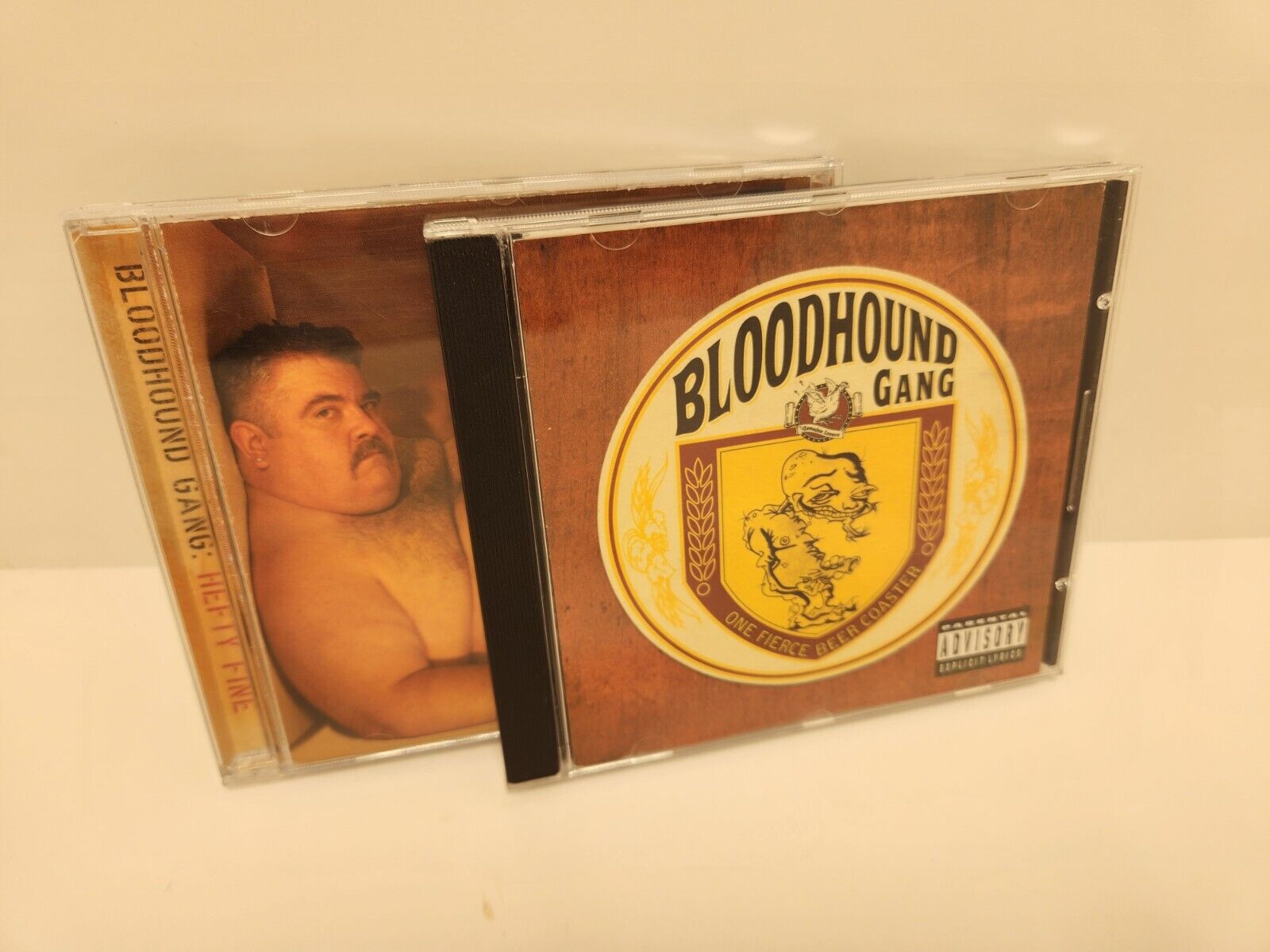 Bloodhound Gang CDs One Fierce Beer Coaster & Hefty Fine