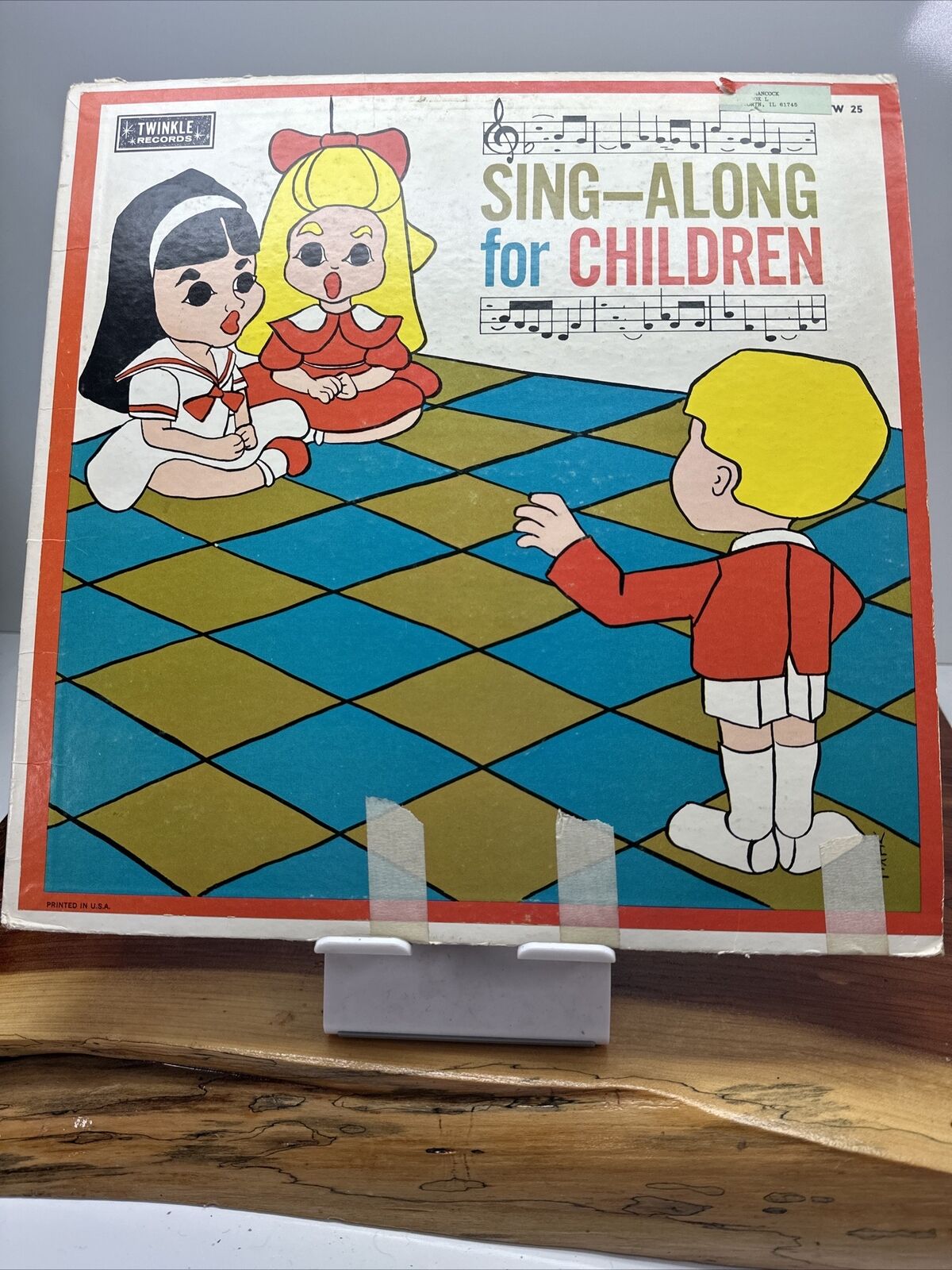 Parade Records - Children\'s Sing Along  SP-606 Vinyl RECORD Vtg Twinkle Records