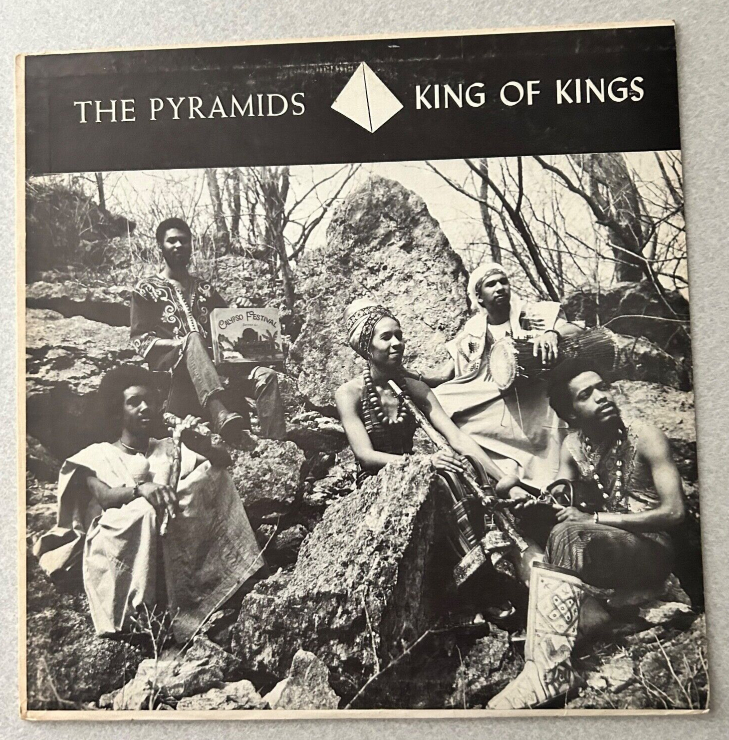 The Pyramids – King Of Kings LP Orig 1st Press Idris Ackamoor Black Variant Rare