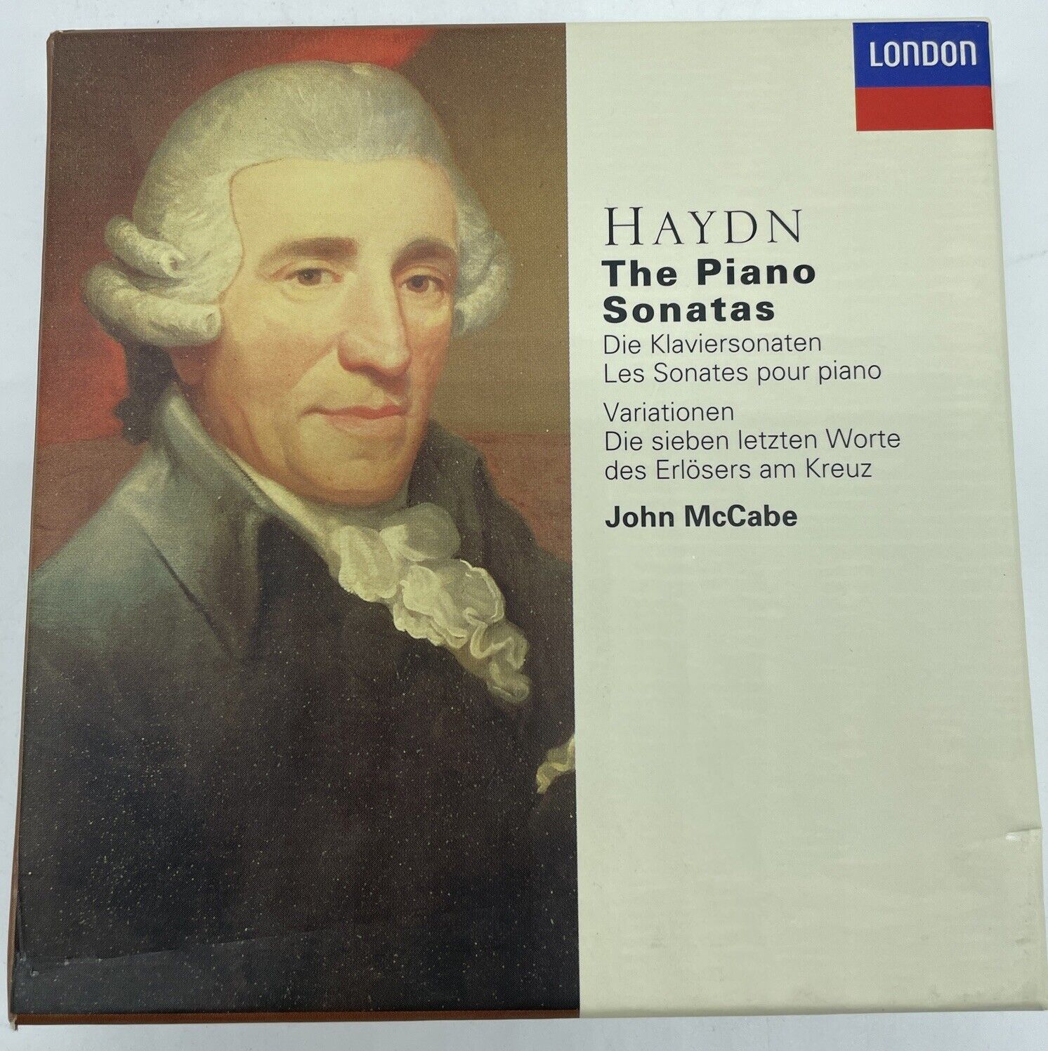 Haydn The Piano Sonatas John McCabe [London, 12 CD Box Set] -VG