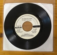 Channel 3 - The Sweetest Thing, Promotional Copy, DAKAR Record Corp. 45 RPM, EX picture