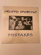 GRUPPO SPORTIVO Mistakes ORIGINAL SEALED New Vinyl LP 1979 Sire SRK-6066 NoCut picture