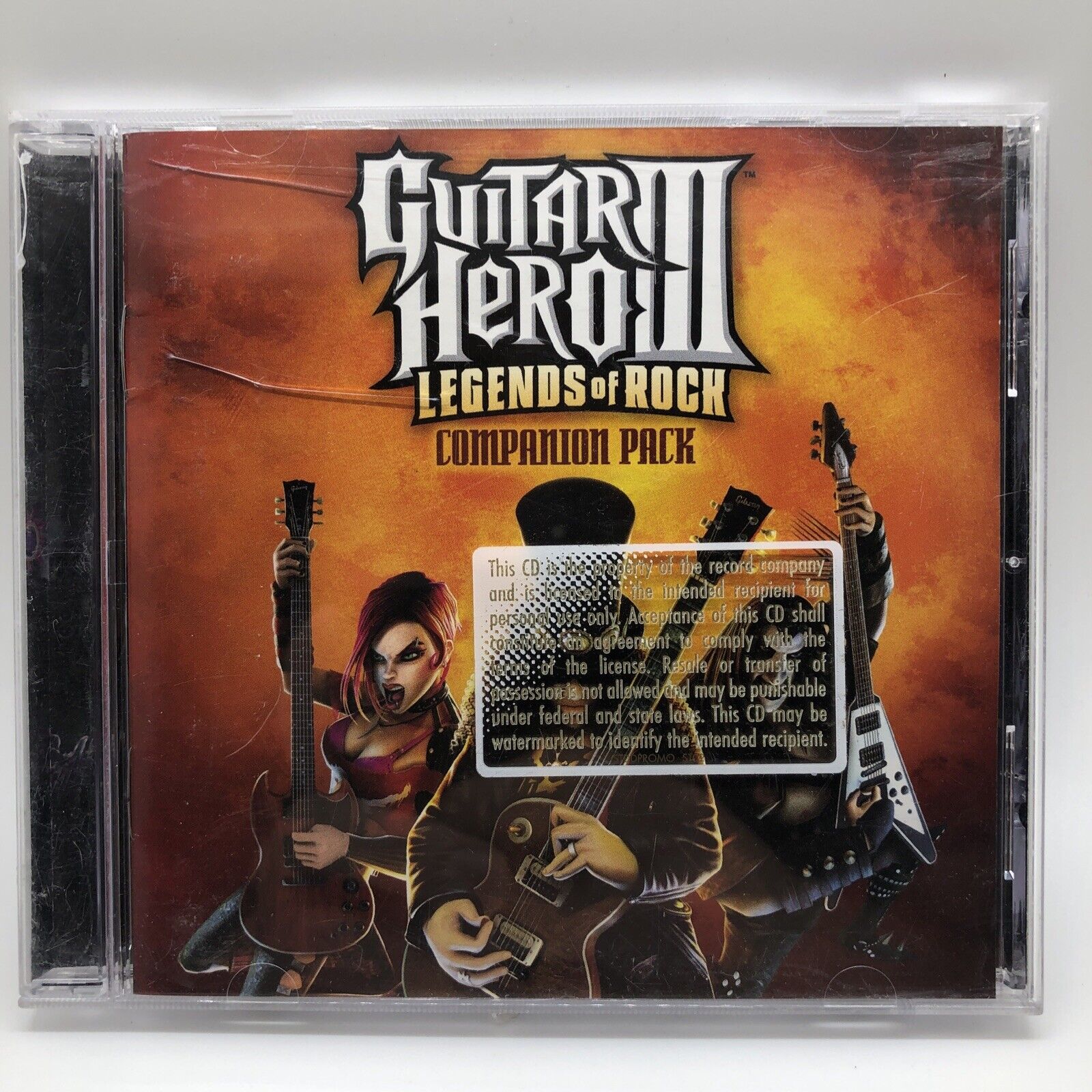 Guitar Hero 3 Legends Of Rock Companion Pack CD