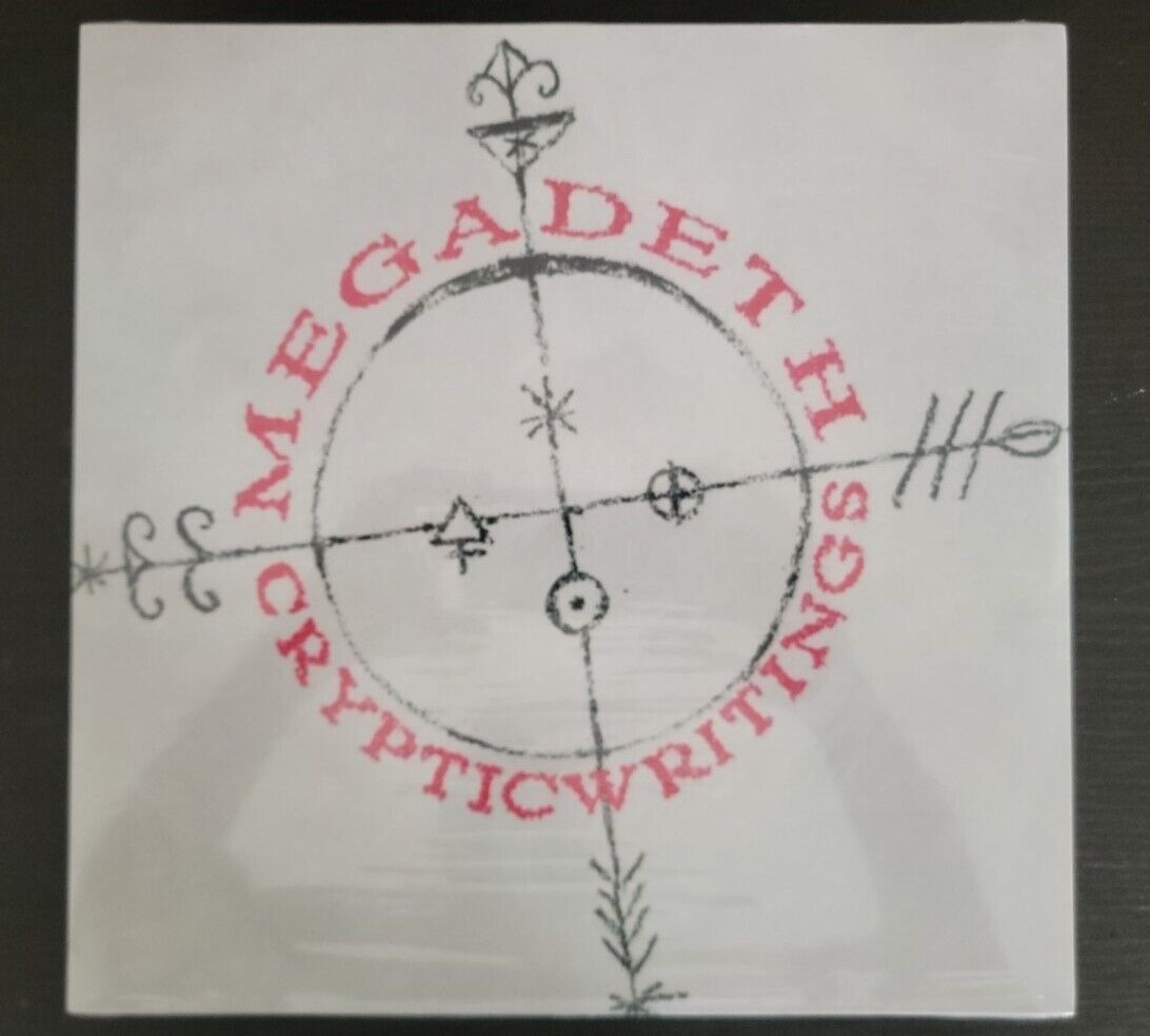 Factory Sealed Megadeth  Cryptic Writings Vinyl LP.
