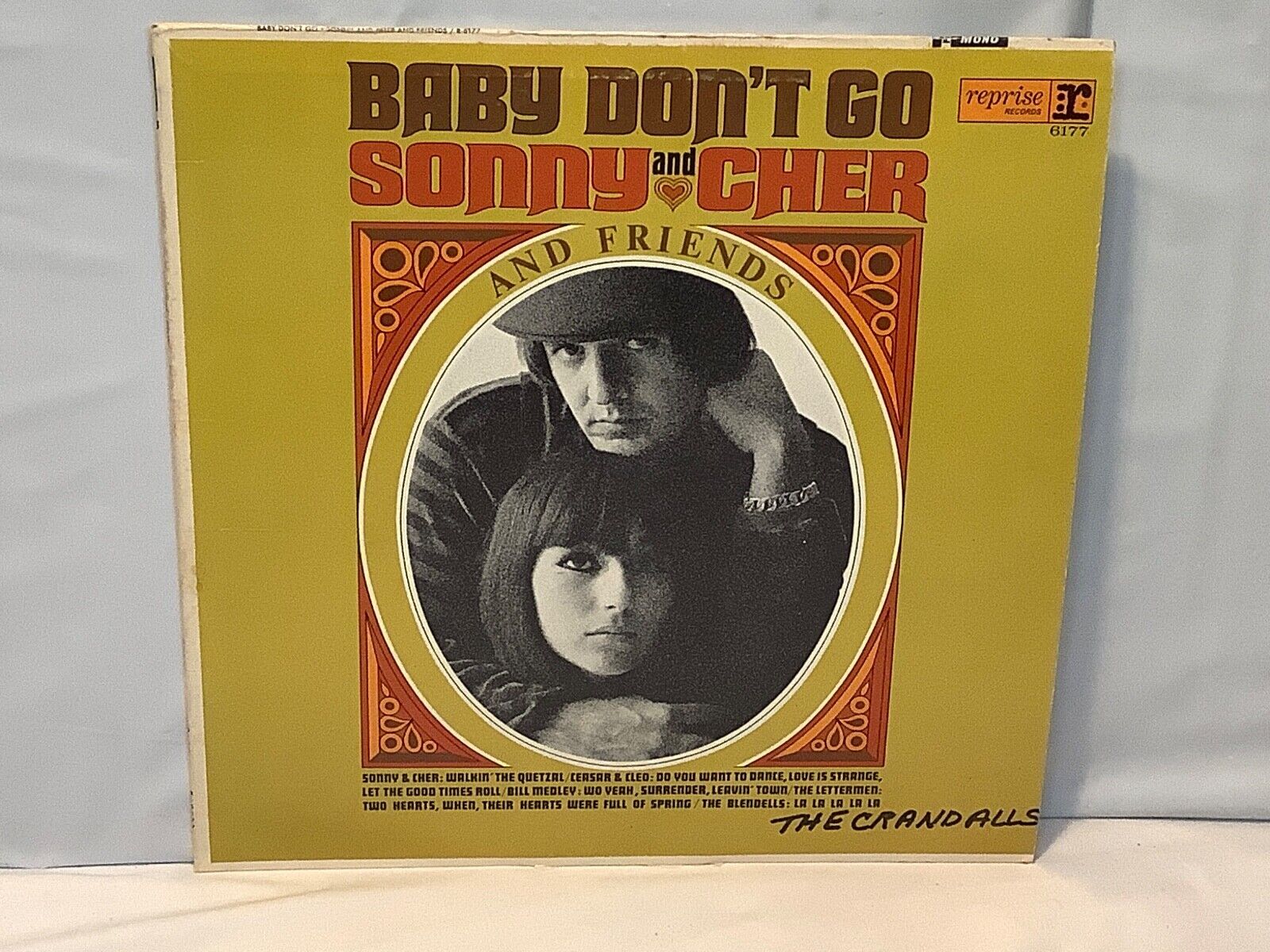ORIGINAL Sonny & Cher-Baby Don\'t Go Reprise R-6177 33 RPM LP GOOD PLUS