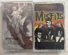 Cassette Misfits Evilive Glenn Danzig Lot of 2 Punk Metal Plan 9 picture